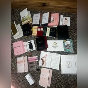 Perfume sample lot